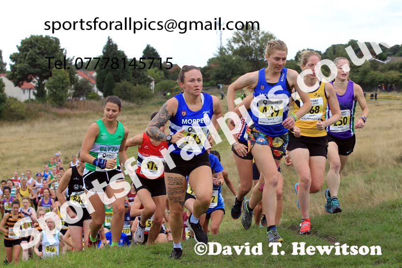 Senior women, 2022 Start Fitness NEHL, Wrekenton. Photo: David T. Hewitson/Sports for All Pics